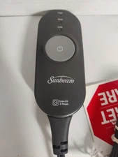 Sunbeam Style AA85 Electric Heated Throw Blanket Controller 3-Prong Power Cord