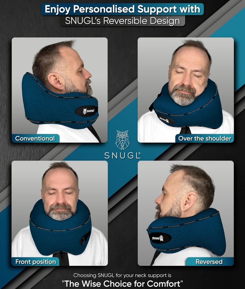 Memory Foam Travel Neck Pillow for Airplanes with Carry Bag Memory Foam Travel Neck Pillow for Airplanes with Carry Bag