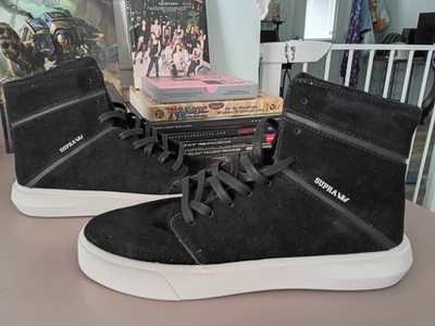 RARE SUPRA CAMINO HIGH TOP SKATEBOARD SHOES Skytop Osiris ES DC Etnies Asics Dvs