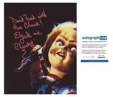 Ed Gale "Child's Play" AUTOGRAPH Signed 'Chucky' Autographed 8x10 Photo B ACOA