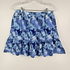 Land's End Blue Cosmic Skort Girl's Size XL 14-16 NWOT