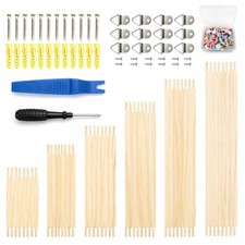 24 Pcs Stretcher Bars for Needlework, 6 Sizes Needlepoint Stretcher Bars with