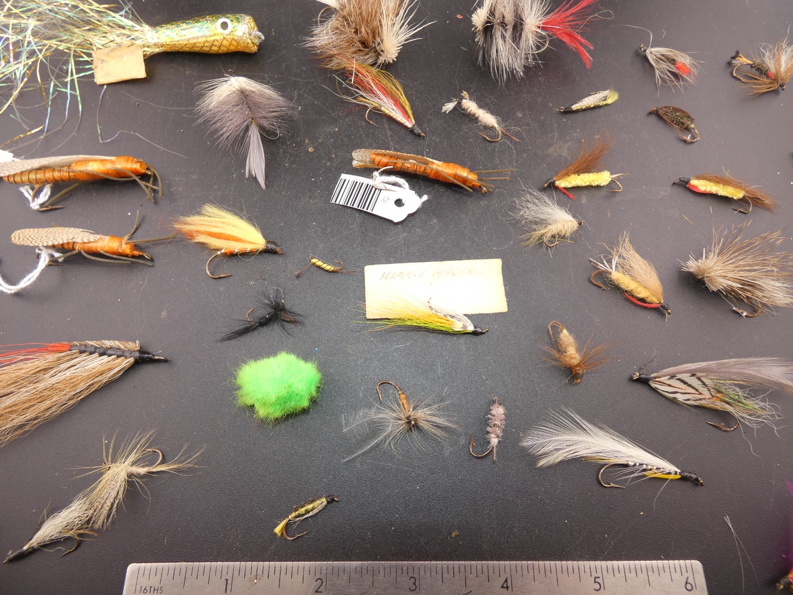 38 Assorted Streamer Flies Custom Hand Tied Fly Fishing Poppers Lures Bugs - Image 3