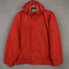 Vintage La Mode Jacket Mens XL Red Pleasant Valley Italian Open Golf 80s 90s USA