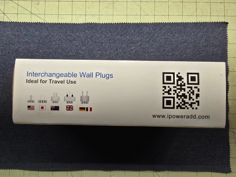 POWERADD Easy Travel Power Adapter - 2 AC Outlets, 2 USB Chargers (2.4A) - Image 2 of 4