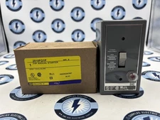 Square D 2510FG1P FHP Manual Starter, Nema 1 Enclosure, switch