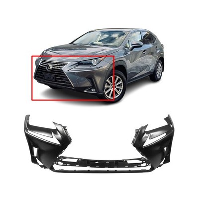 Front Bumper Cover For 2018-2021 Lexus NX300 W/O Park Holes Primed