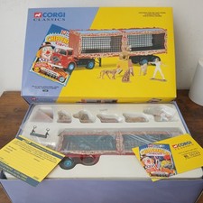 New Corgi Chipperfields Circus Erf KV Artic  With Cages, Lions . 11201