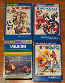 1979 INTELLEVISION CONSOLE MODEL 2609 plus 25 Games and Intellivoice