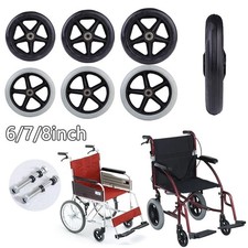 Anti Slip Solid Tire Wheel Rubber Travelling Trolley Caster