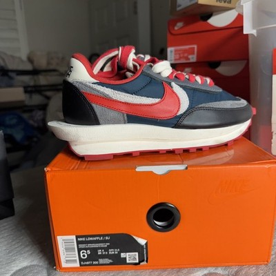 Nike LD Waffle sacai Undercover Midnight Spruce University Red (DJ4877-300)  6.5