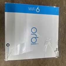 NETGEAR ORBI TRI-BAND MESH WIFI 6 SYSTEM AX3000 Router  Satellite RBK652 NEW 