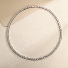 Used-4mm-55cm MOISSANITE Tennis Chain S925 Sterling Silver Necklace - Men Women — photo 1