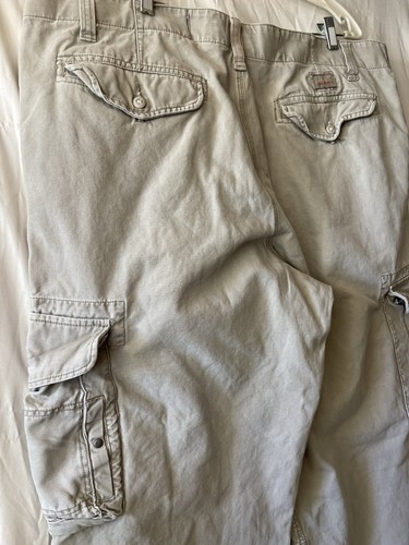 Vintage Y2K 90'S OLD NAVY 1994 CARGO UTILITY PANTS, 42/44 X 30 100% COTTON, EUC - Bild 14 von 19