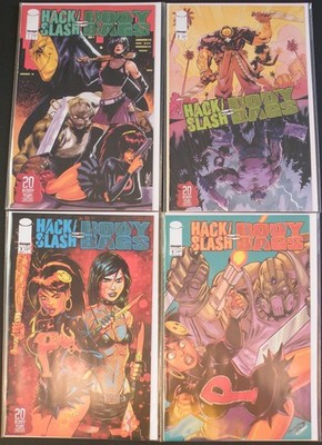 Hack Slash Body Bags #1 - 4 (Image Comics) Set 1st Print Near Mint