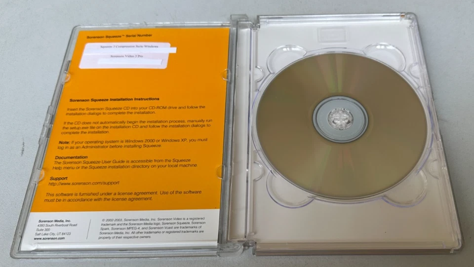 Sorenson Squeeze 3 Compression Suite: Vid 3, Spark, & MPEG4 Pro - Sorenson Media - Image 4 of 4