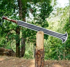 38 Inch |Handmade carbon steel sword viking sword hunting sword longsword|