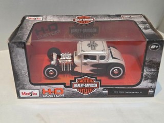 Maisto H D Custom Harley Davidson 1:24 Scale 1929 Model A Ford