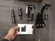 CNC Forward Control Footpegs for Harley 00-17 Heritage Softail Springer Deuce