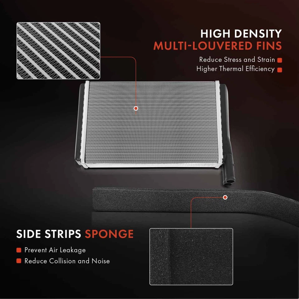 AC HVAC Heater Core for Audi 100 Series Coupe VW Cabriolet Dasher Jetta Quantum Foto 4 de 4