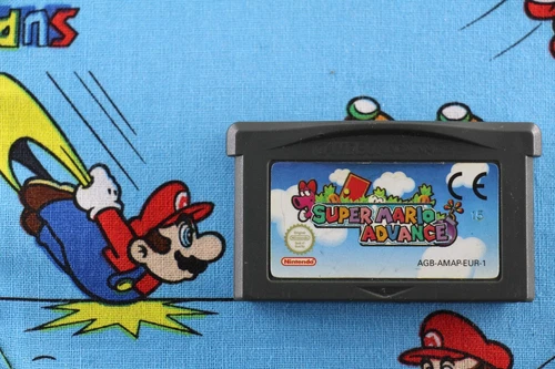 NINTENDO GAME BOY ADVANCE GBA SUPER MARIO ADVANCE ORIGINAL CARTUCHO PAL EUR-1