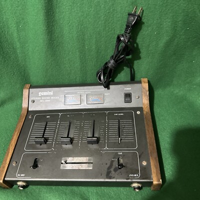 DJミキサー　GEMINI MX-2200 超美品 gemini / MX-2200｜オーディオ買取はエコストアレコード