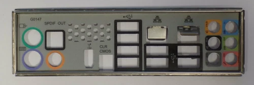 Gigabyte GA-EX58-UD5 Rev.1.0 Blende - Slotblech - IO Shield #31685