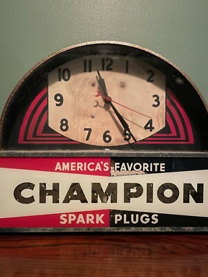 インテリア時計 CHAMPION vintage clock s-l400.jpg