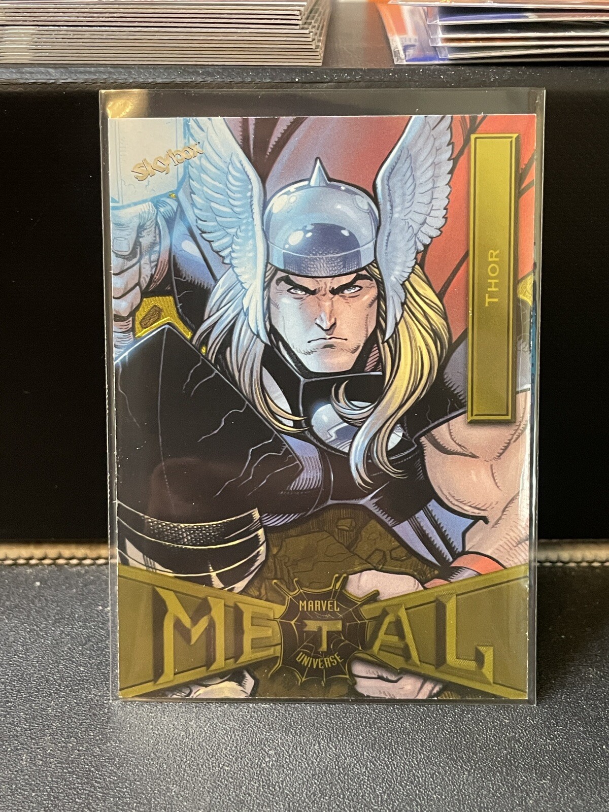 2021 Marvel Metal Universe Spider-Man  #89 Thor Yellow FX Parallel RETAIL EXCL