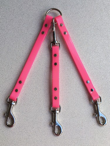 Biothane® Twin Triple Dog Lead Attachment - compatible with ANY lead - Picture 3 of 6