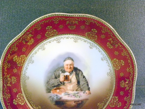 Antique Royal Vienna Cabinet Porcelain Portrait Plate - Picture 4 of 7