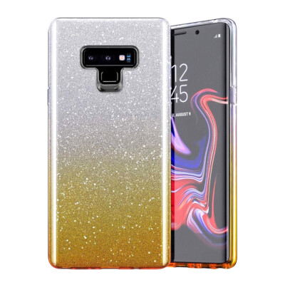 FÜR XIAOMI POCO M4 PRO 5G - SHINING OMBRE Hülle Tasche Cover BLINK Case GOLD