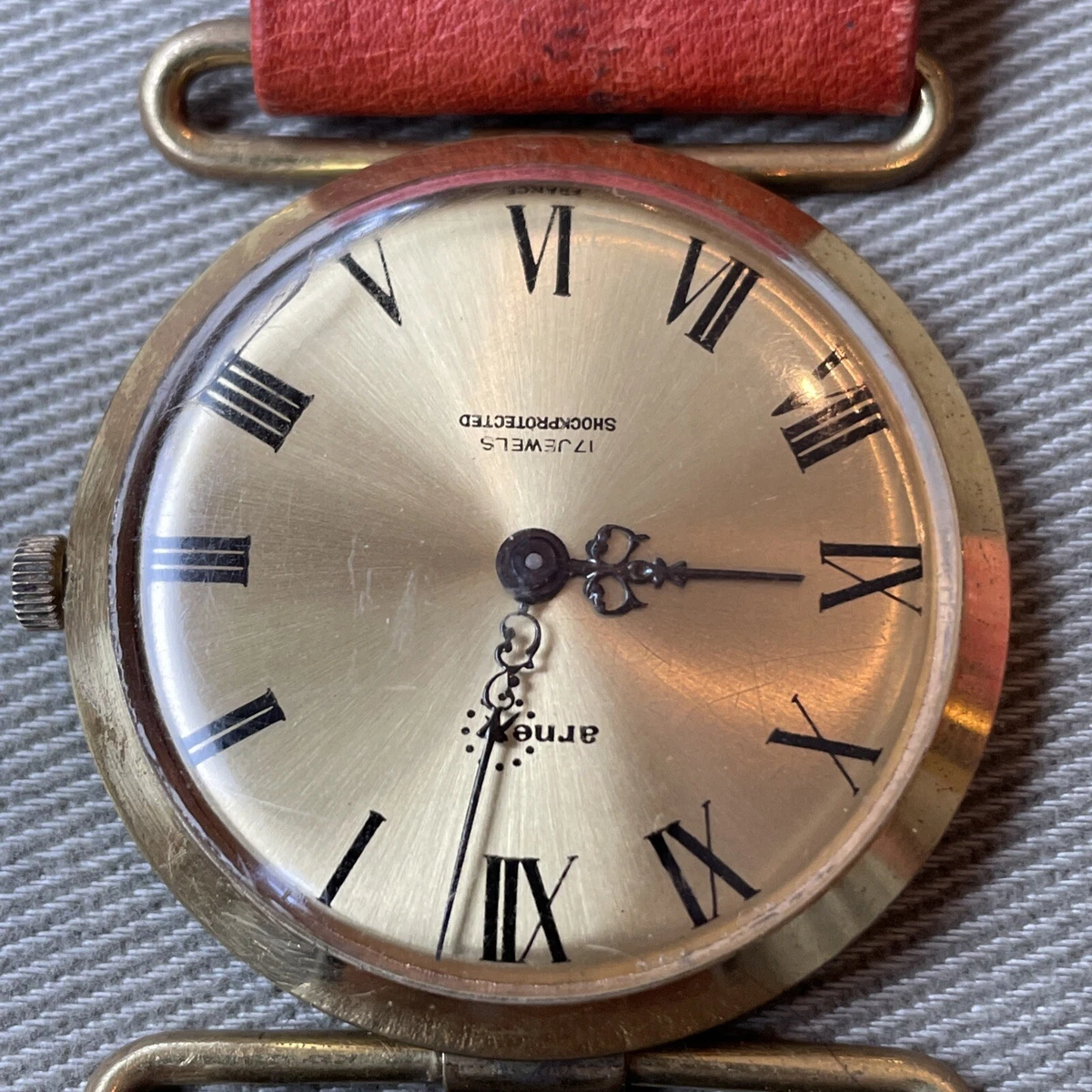 Vintage Arnex France Manual Windup 17 Jewel Women s Wristwatch and