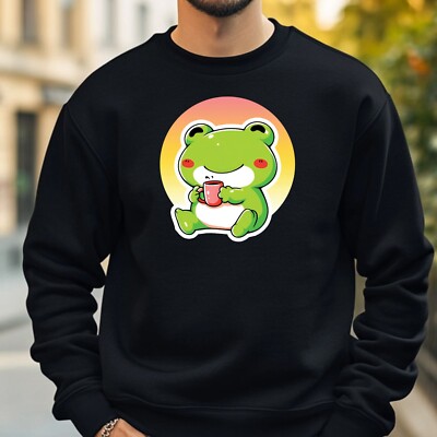 Frog Theme Sweatshirt Cosy And Perfect For Any Occasion S To 4XL