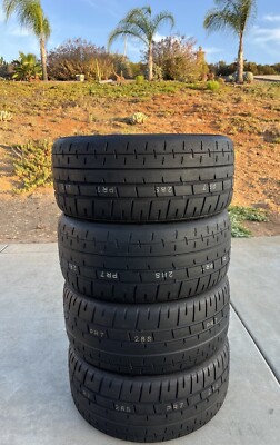 Set of FOUR NEW 245/35ZR19 Pirelli P Zero Trofeo R Tires Like Michelin Cup 2