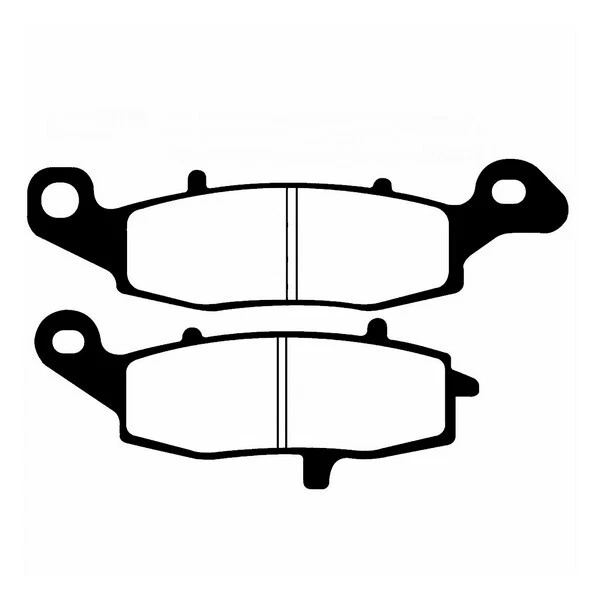 EBC Organic FRONT and REAR Brake Pads Fits SUZUKI DL650 V STROM (2004 to 2025) - Image 3 of 4