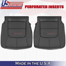 2011 To 2014 For Nissan Murano Driver Passenger Bottoms Leather Cover Black