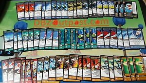 Dragon Ball Z DBZ TCG Panini Vengeance 120 Rare Playset | eBay