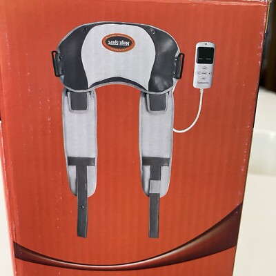 Max Concept Mega Sport Tapping Massager Belt Shoulders Waist Relief Tested Box