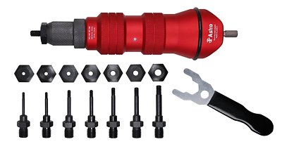 Astro Pneumatic ADN14 Rivet Nut Drill Adapter Kit