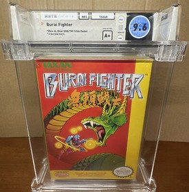 Burai Fighter NES Caja WATA Sellada de F&aacute;brica 9.6 Sello A+ Clasificado Nintendo H-Seam Nuevo