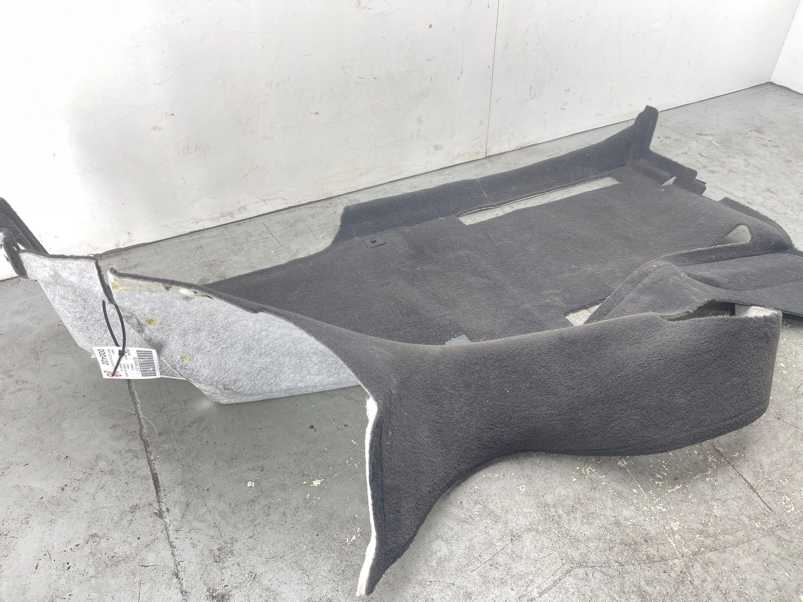 2020-2023 MCLAREN GT FRONT LEFT BLACK CARPET FLOOR OEM 2021 2022