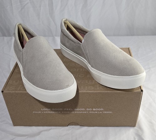 NWB DrScholl's Shoes Womens Size 8M Nova Oyster Comfort Slip On Low Top OdorBan