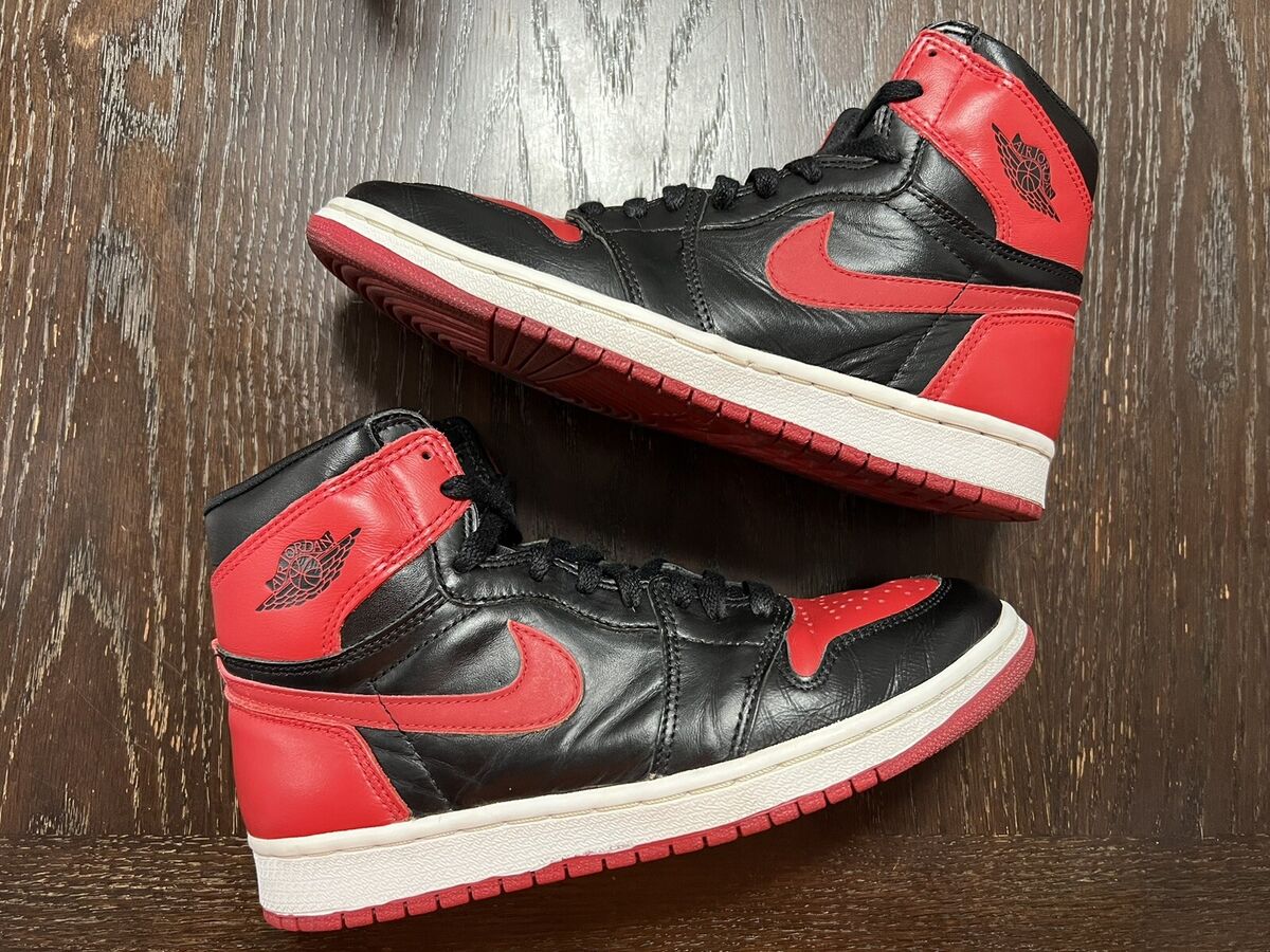 Nike Air Jordan 1 Retro High Bred 1994/1995 Size 8 | eBay Nike Air Jordan 1 Retro High Bred 1994/1995 Size 8 | eBay