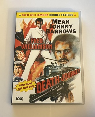 Death Journey / Mean Johnny Barrows (DVD, 2002) Fred Williamson Double Feature