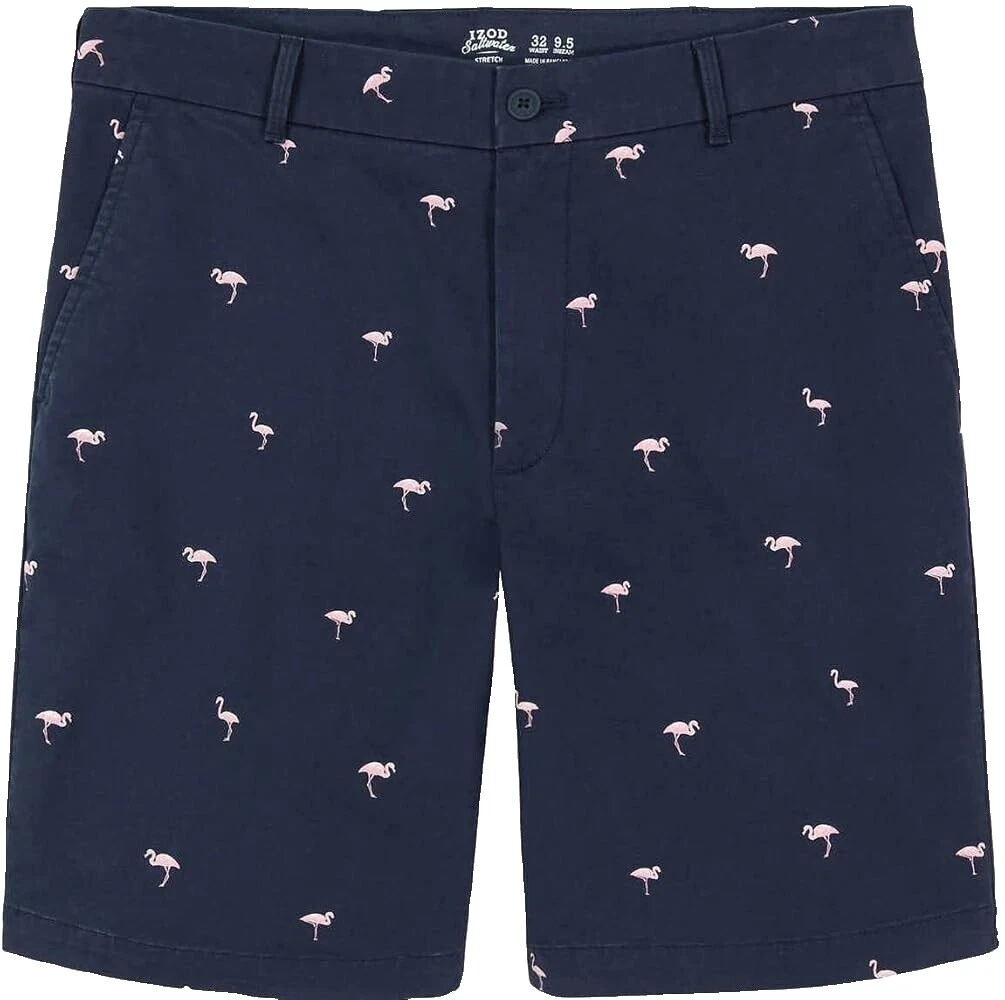 Pantalón Corto Formal De Algodón IZOD para hombres