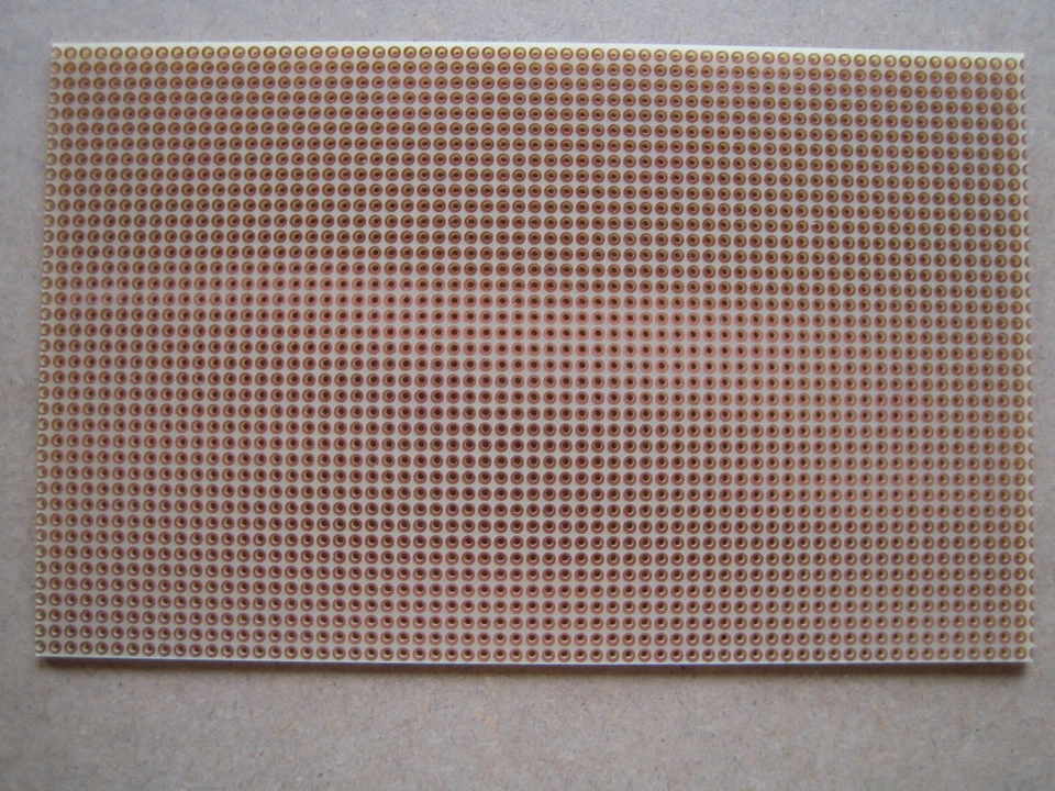 5x Lochrasterplatine Punktraster 160mm x 100mm 39 Reihen Rademacher