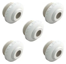 Hot Tub Basics | Spa Jet Return Nozzle 400-1410DB 5-Pack 1.5" NPT White