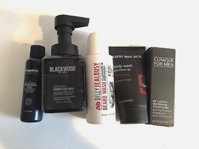 5 Piece Set Clinique Men Oil Controlling Mattifying Moisturizer/Billy Jealousy