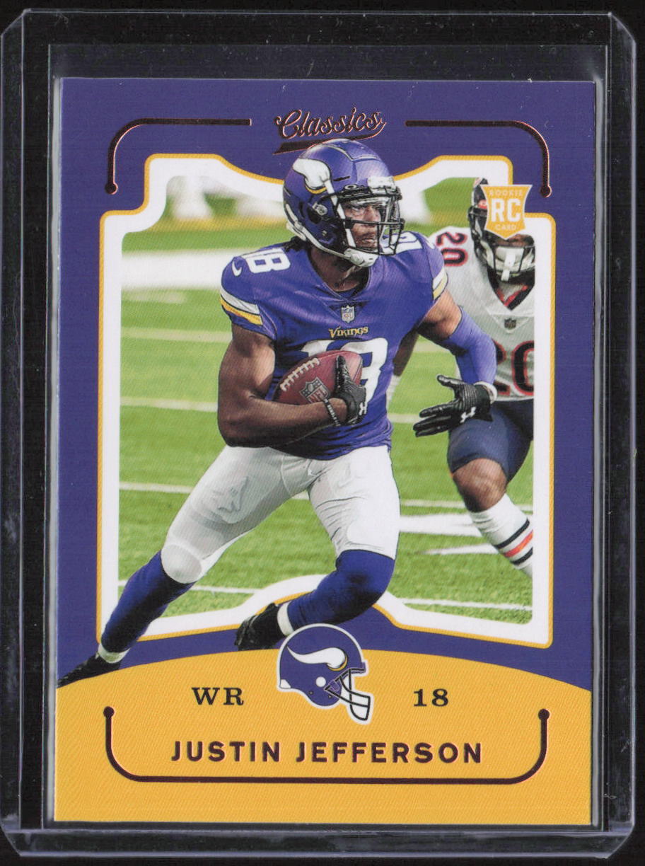 2020 Panini Chronicles #CL-13 Justin Jefferson Classics Rookie